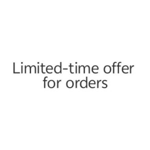 Limited-time offer for orders